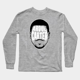 New York Giants Abdul Carter Vintage Art Long Sleeve T-Shirt